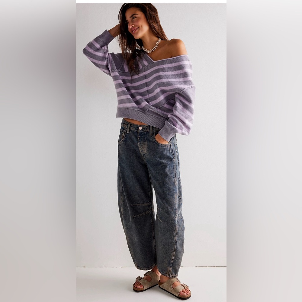 Free People We the Free Barrel jeans